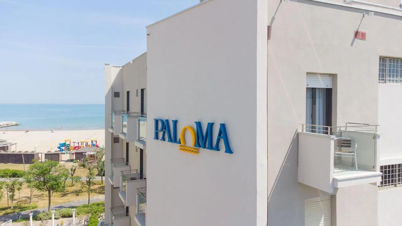 Hotel Paloma Beach Front Chiringuitos Time Rimini 3*,